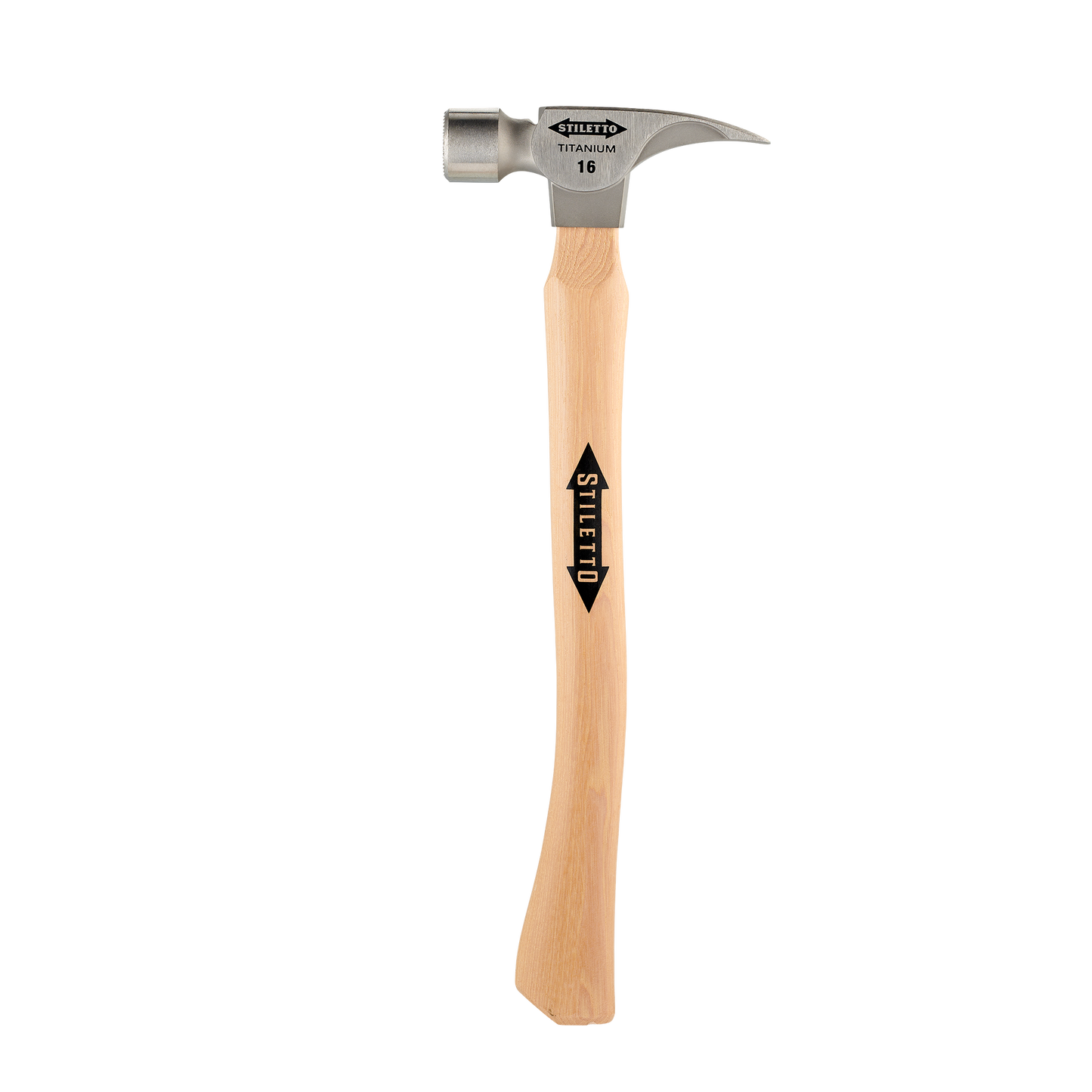 Stiletto 16oz Milled/Curved Hickory Hammer