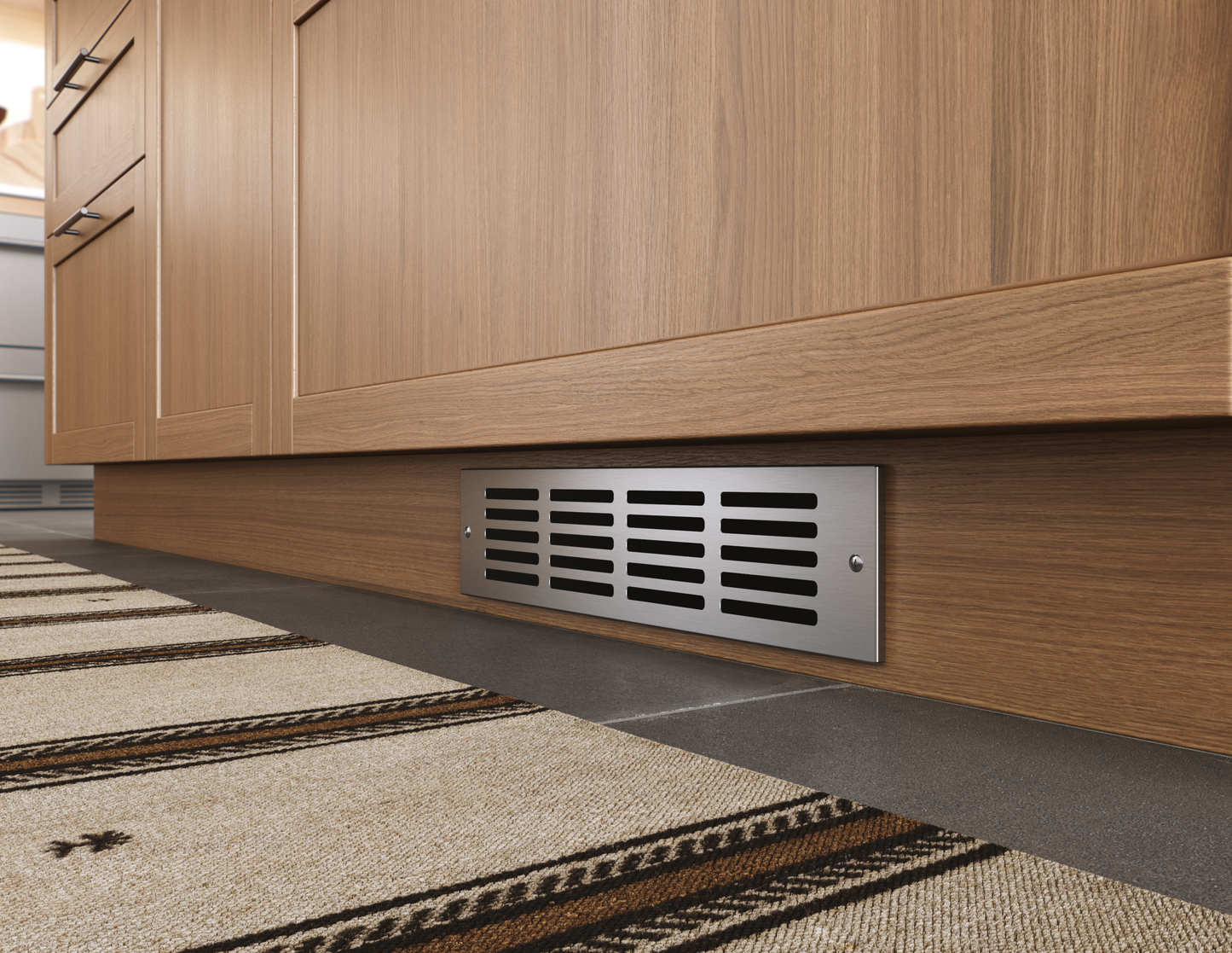 Treviso Downdraft, 14in Rise, 36in, SS