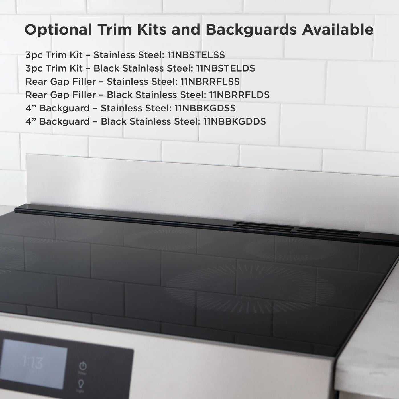 30" Electric Range with No Preheat and Air Fry