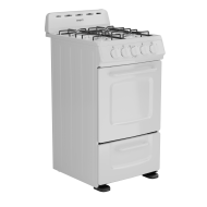 Avanti 20" Gas Range Oven - White