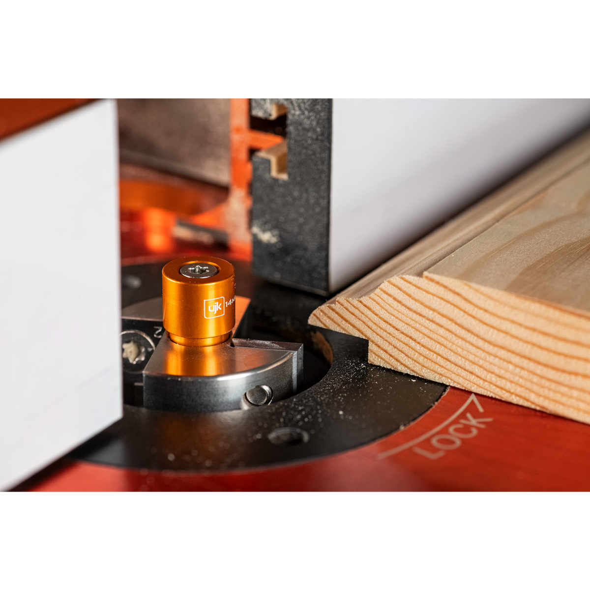 UJK 2 Wing Rebate Cutter 12mm & Metric Collars