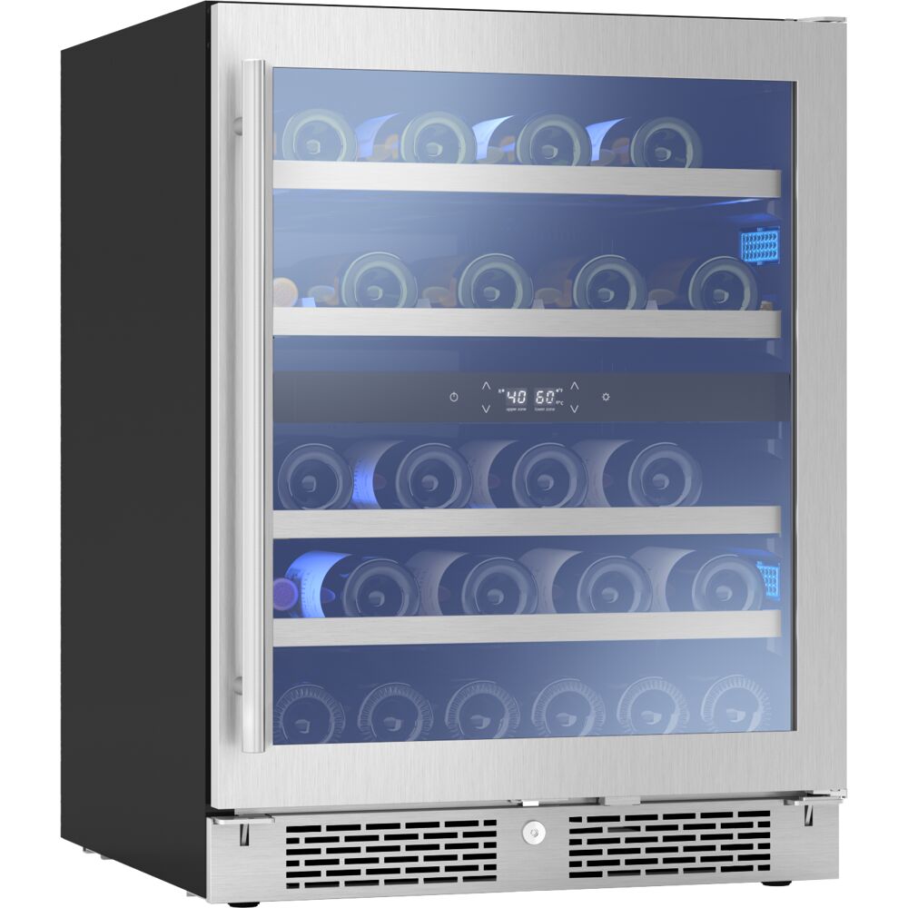 ADA Wine Cooler 24", Reversible, Dual Zone