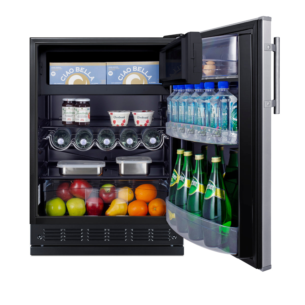 24" Wide Refrigerator-Freezer