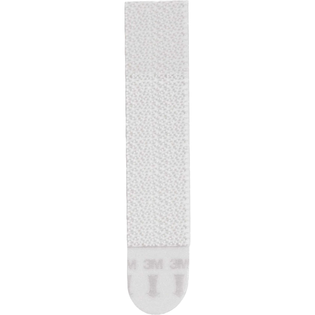 White interlocking adhesive picture hanger strip for damage-free wall decor and hardware fasteners under 50 dollars