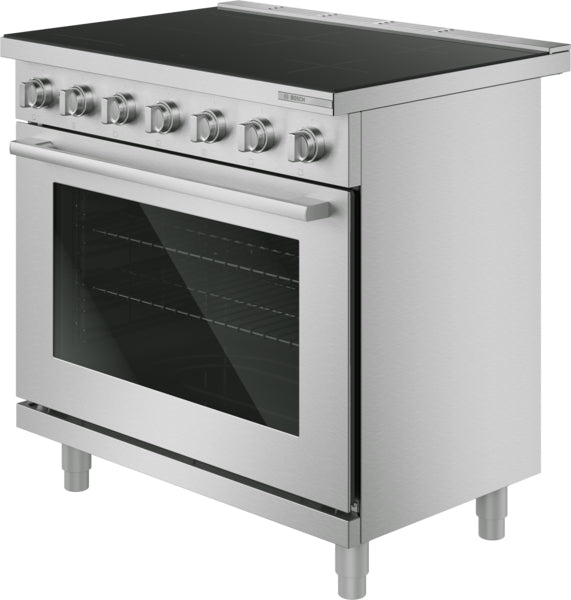 500 Series, Induction freestanding range, 36'', Stainless Steel
