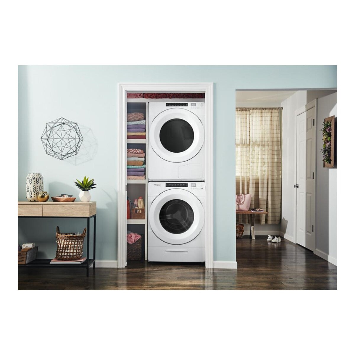 7.4 cu.ft Front Load Heat Pump Dryer with Intiutitive Touch Controls, Advanced Moisture Sensing
