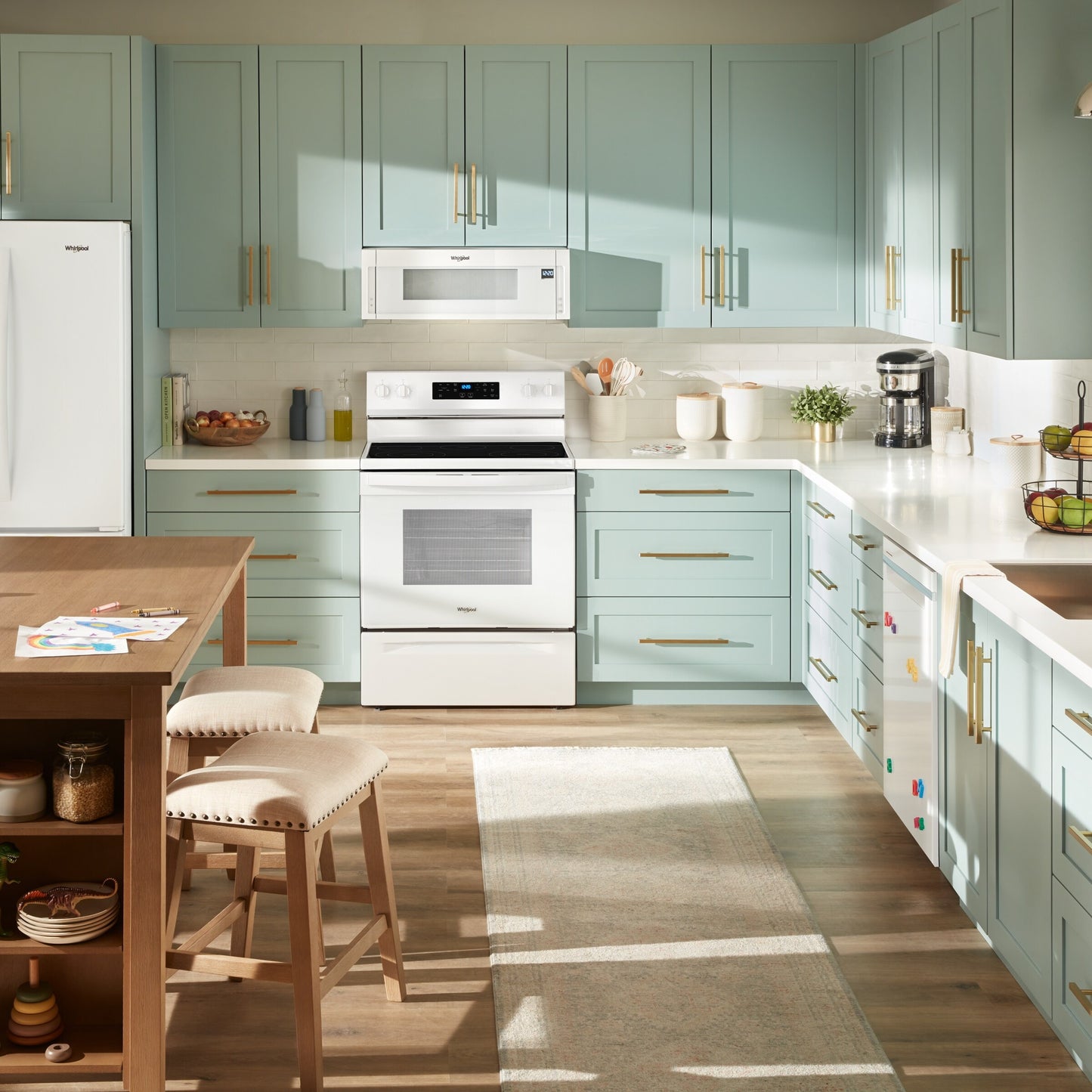 1.1 cu. ft. Low Profile Microwave Hood Combination