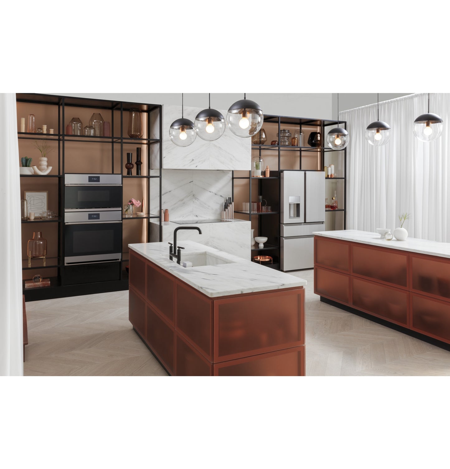 CAFÉ™ 30" Custom Speed Cook Oven with 120V Advantium® Technology in Platinum Glass