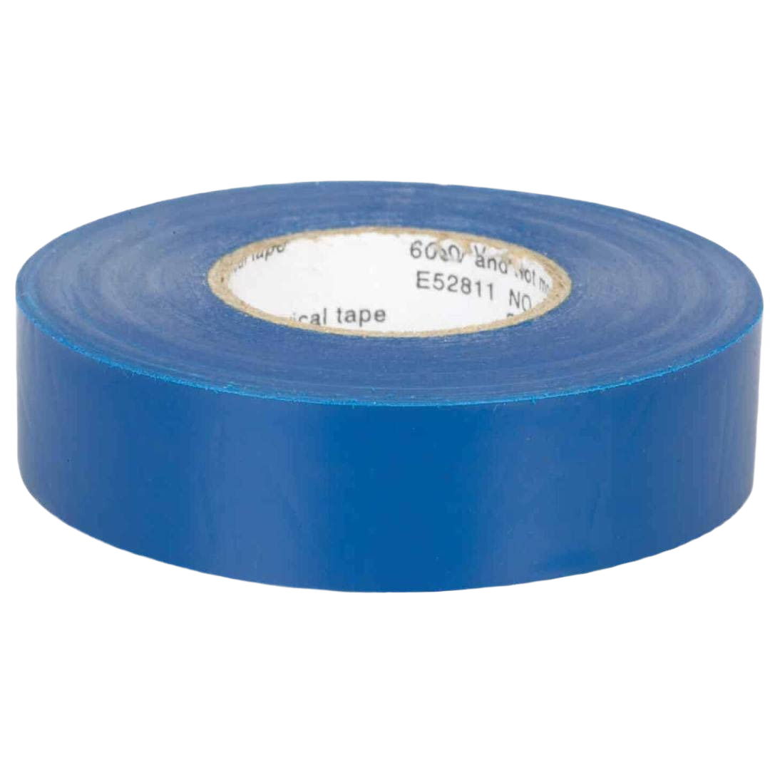 Roll of blue vinyl electrical tape for general electrical tools and home improvement projects under $50 collection