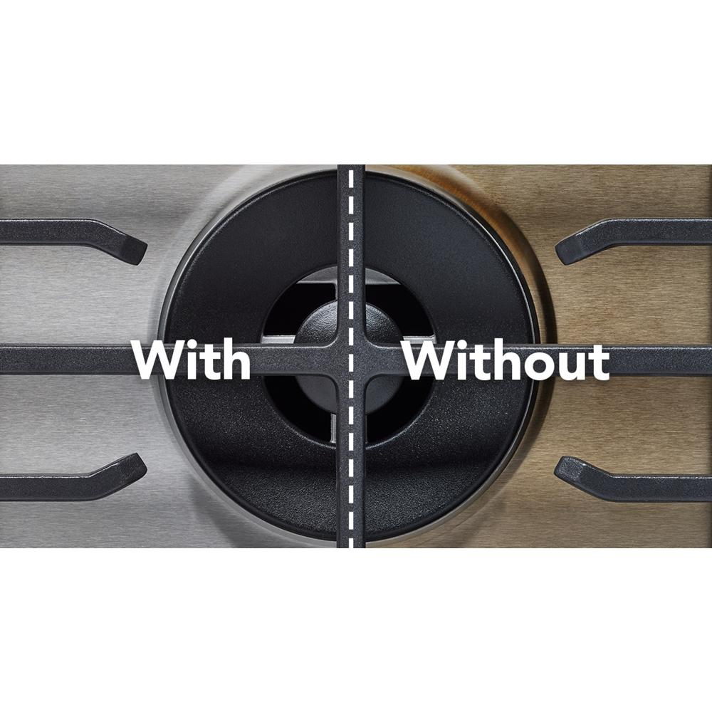 KitchenAid® 36  in. Gas Cooktop with 5 Burners and Integrated Wok Grate