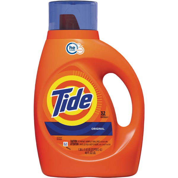 Tide 32 Load HE Liquid Detergent – Powerful Clean & Fresh Scent