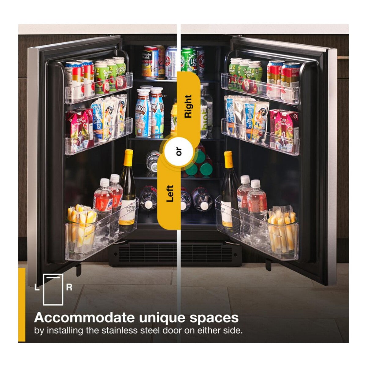 24-inch Wide Undercounter Refrigerator - 5.1 cu. ft.