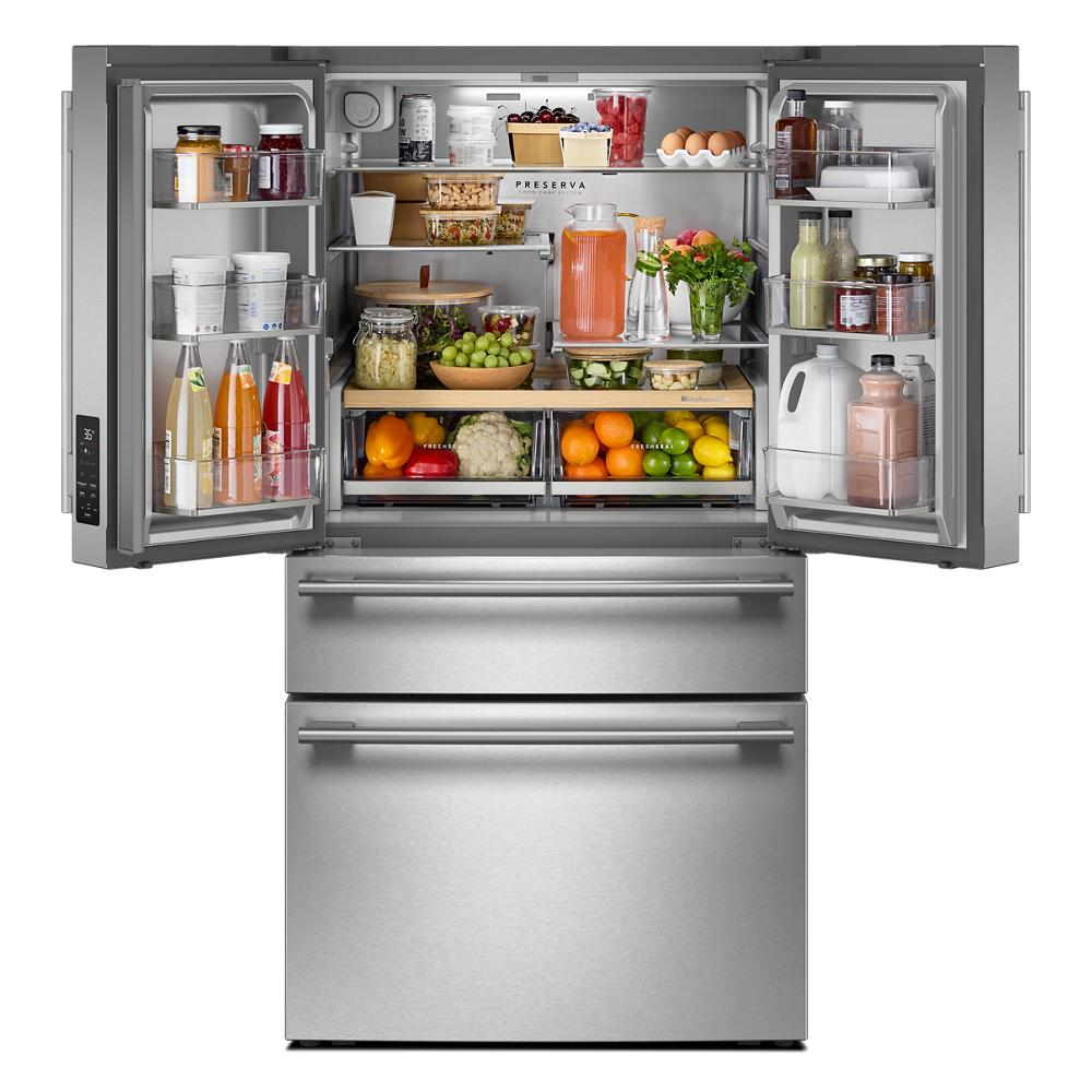 30 cu. ft. French Door Refrigerator with Interior Water and Ice and FreshChill™ Full-Width Refrigerated Drawer