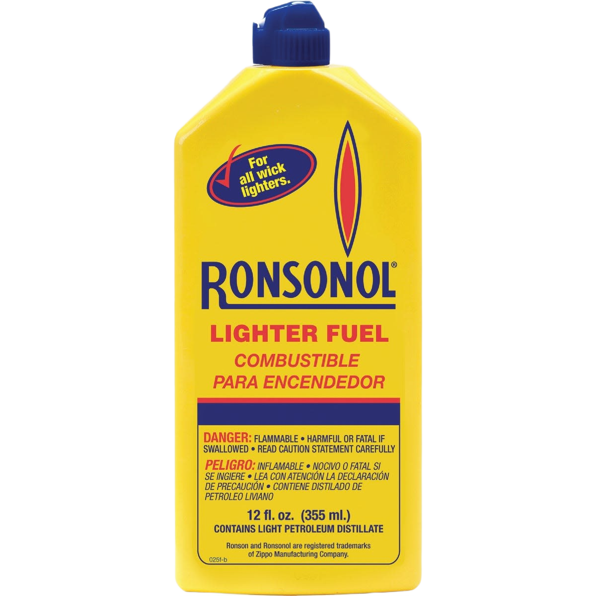 Yellow plastic bottle of lighter fuel for wick lighters in plumbing tools and home improvement collections under $50