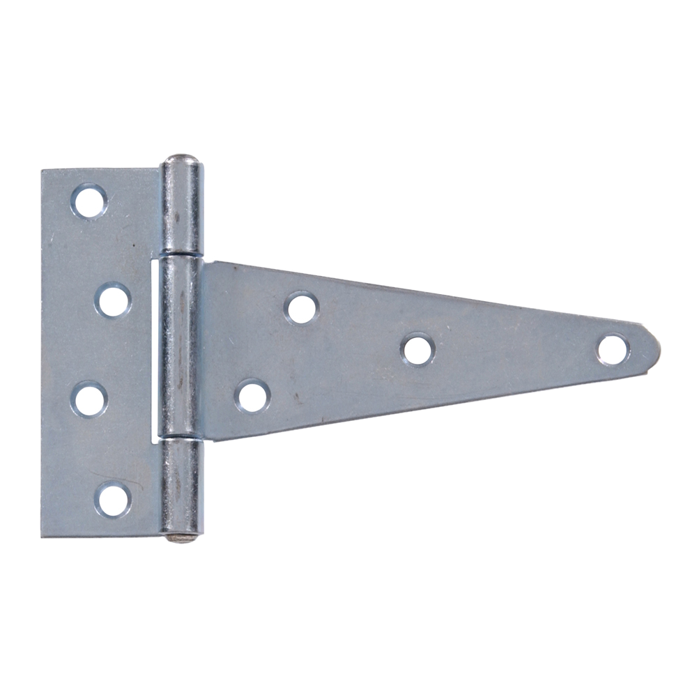 Hardware Essentials 5" Heavy Duty T-Hinge Zinc, 2-Pack