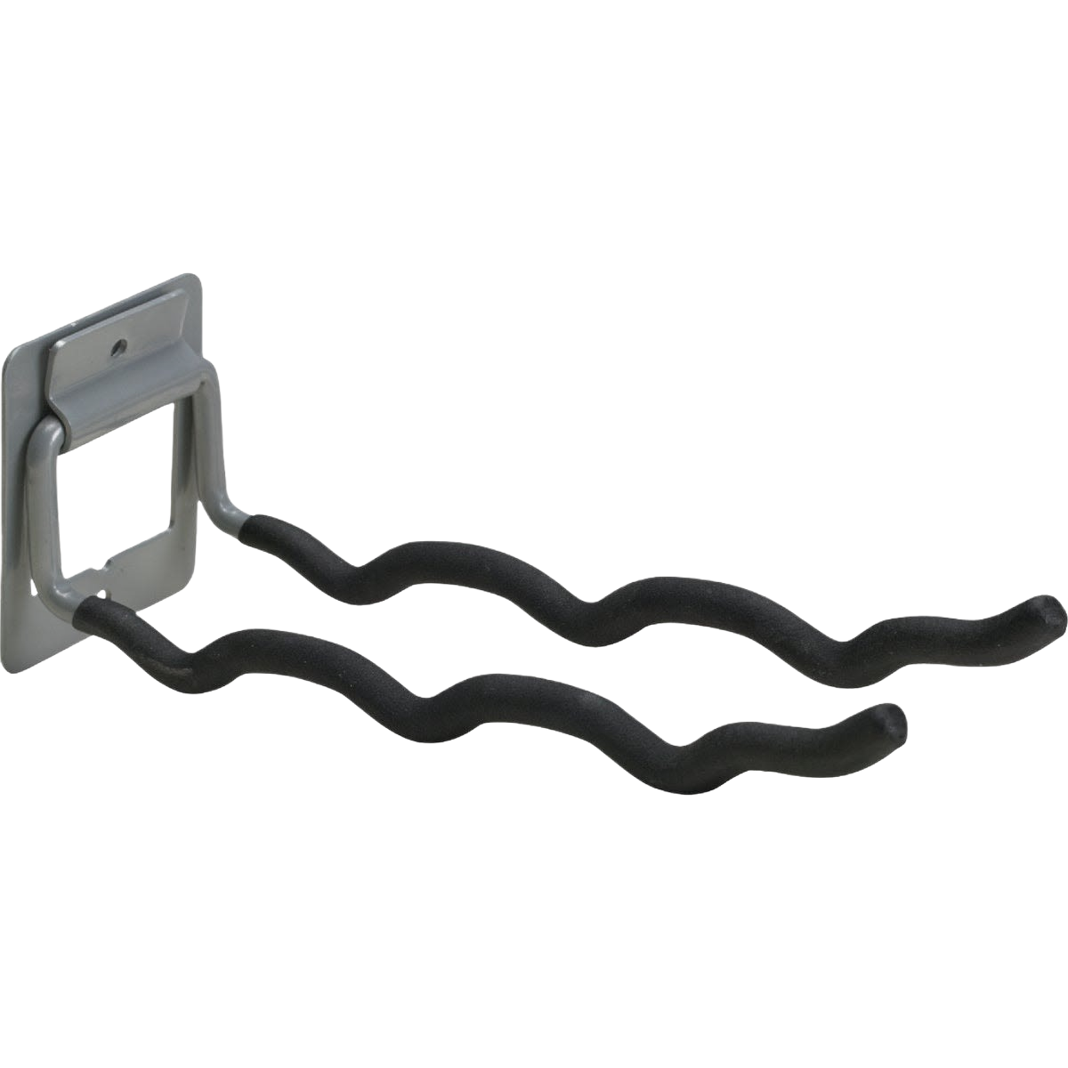 Heavy-duty utility holder with wavy coated arms for organizing tools in hardware and storage collections under $50
