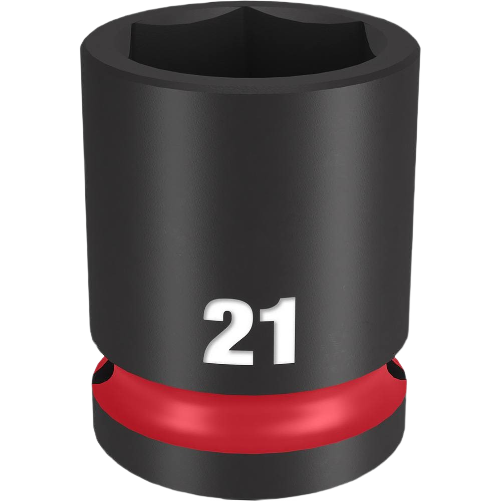 21-mm impact socket with 6-point design for hand tools and woodworking in Sockets & Ratchets collection under $50