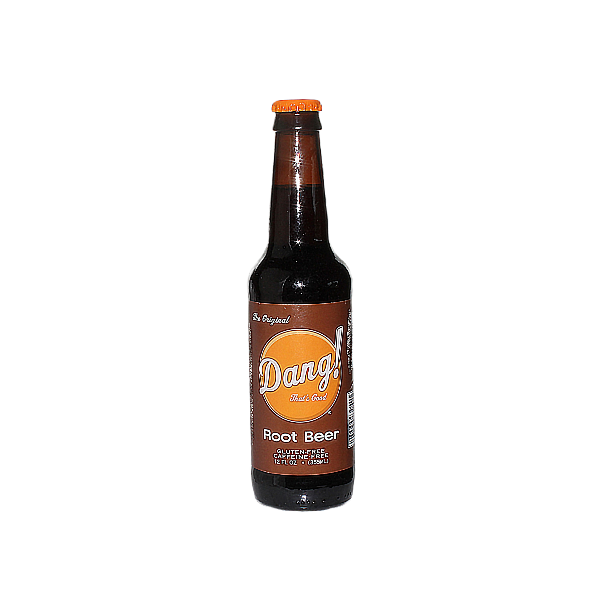 12 oz bottle of Dang! Root Beer with bold licorice flavor and pure cane sugar in food and beverage under $50 collection