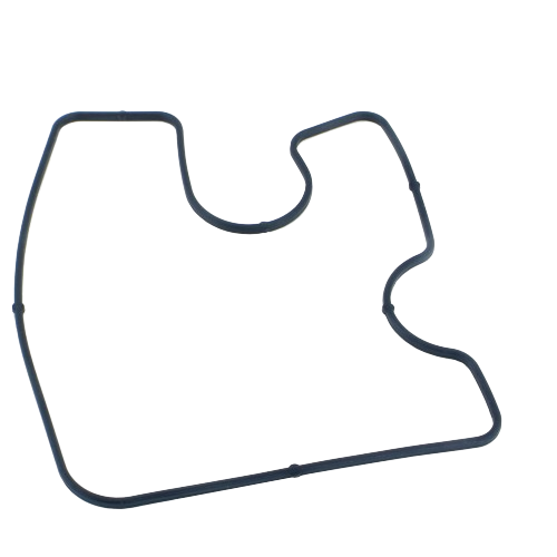 Black rubber gasket for rocker cover designed for engine parts and John Deere equipment maintenance collections