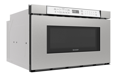 24" Microwave Drawer with 1.2 cu ft cavity,  950W, Sensor, angled touch