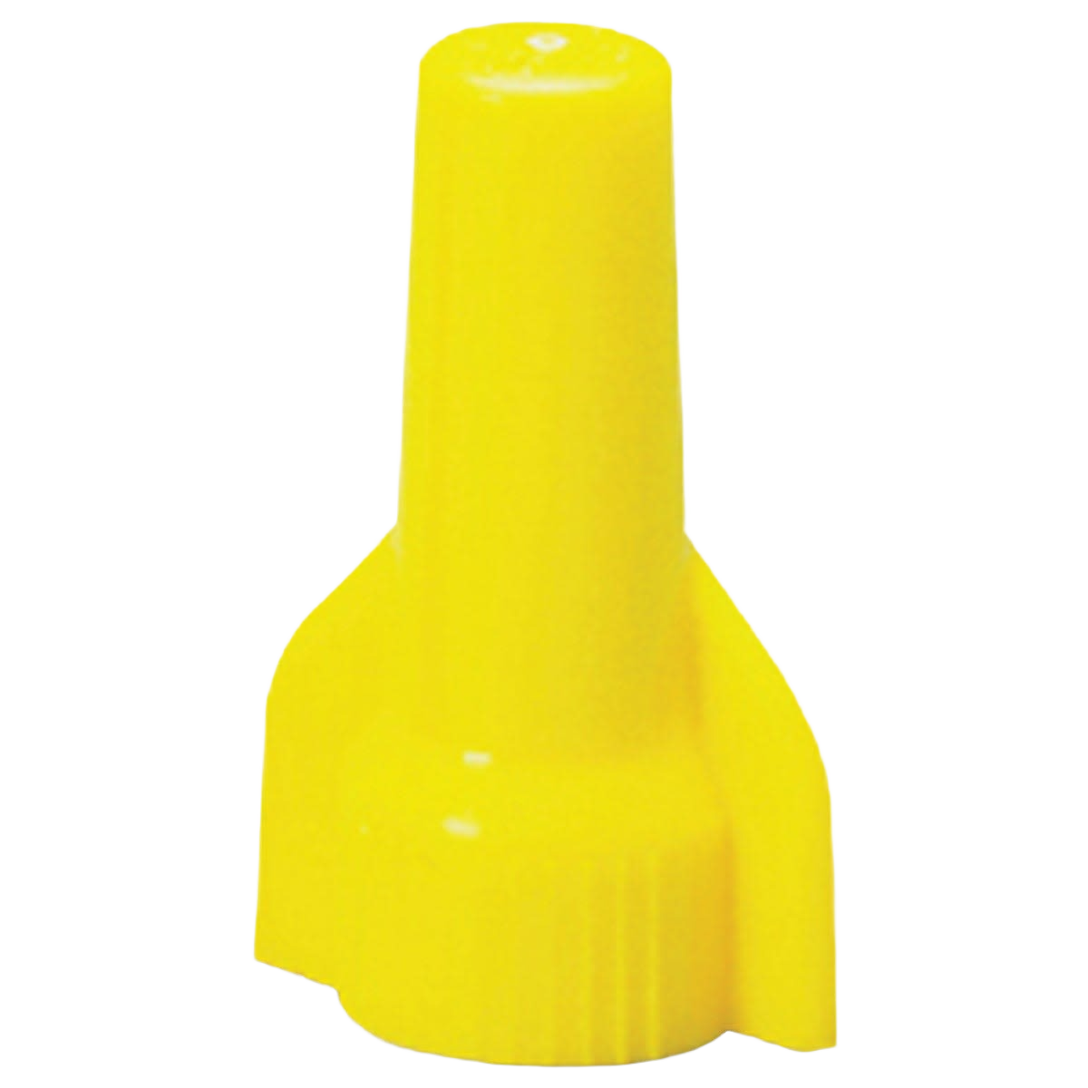 Single yellow wing wire connector designed for 22 to 10 AWG electrical wires in home improvement tools collection.