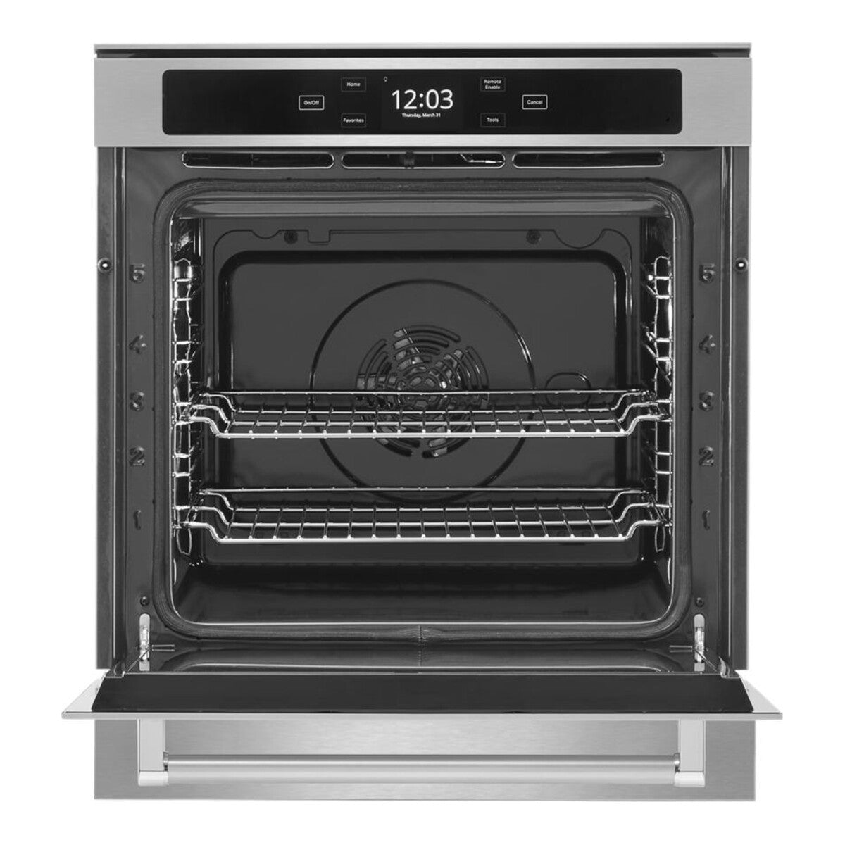 24" Smart Single Wall Oven with True Convection