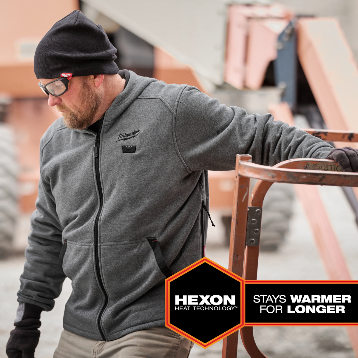 Milwaukee M12™ Men's Heated Full-Zip Hoodie