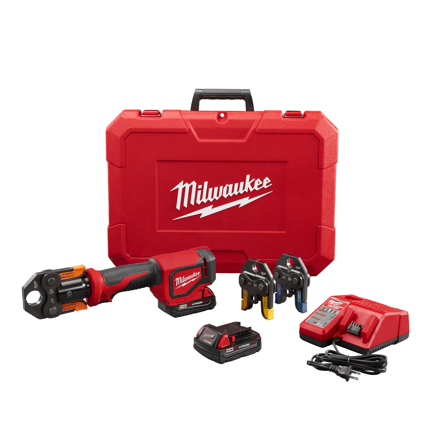 Milwaukee M18™ Short Throw Press Tool Kit w/ Viega PureFlow™ Jaws