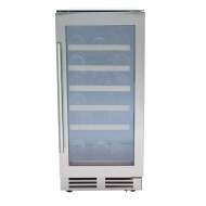 Avanti 28 Bottle DESIGNER Series Wine Cooler - Stainless Steel