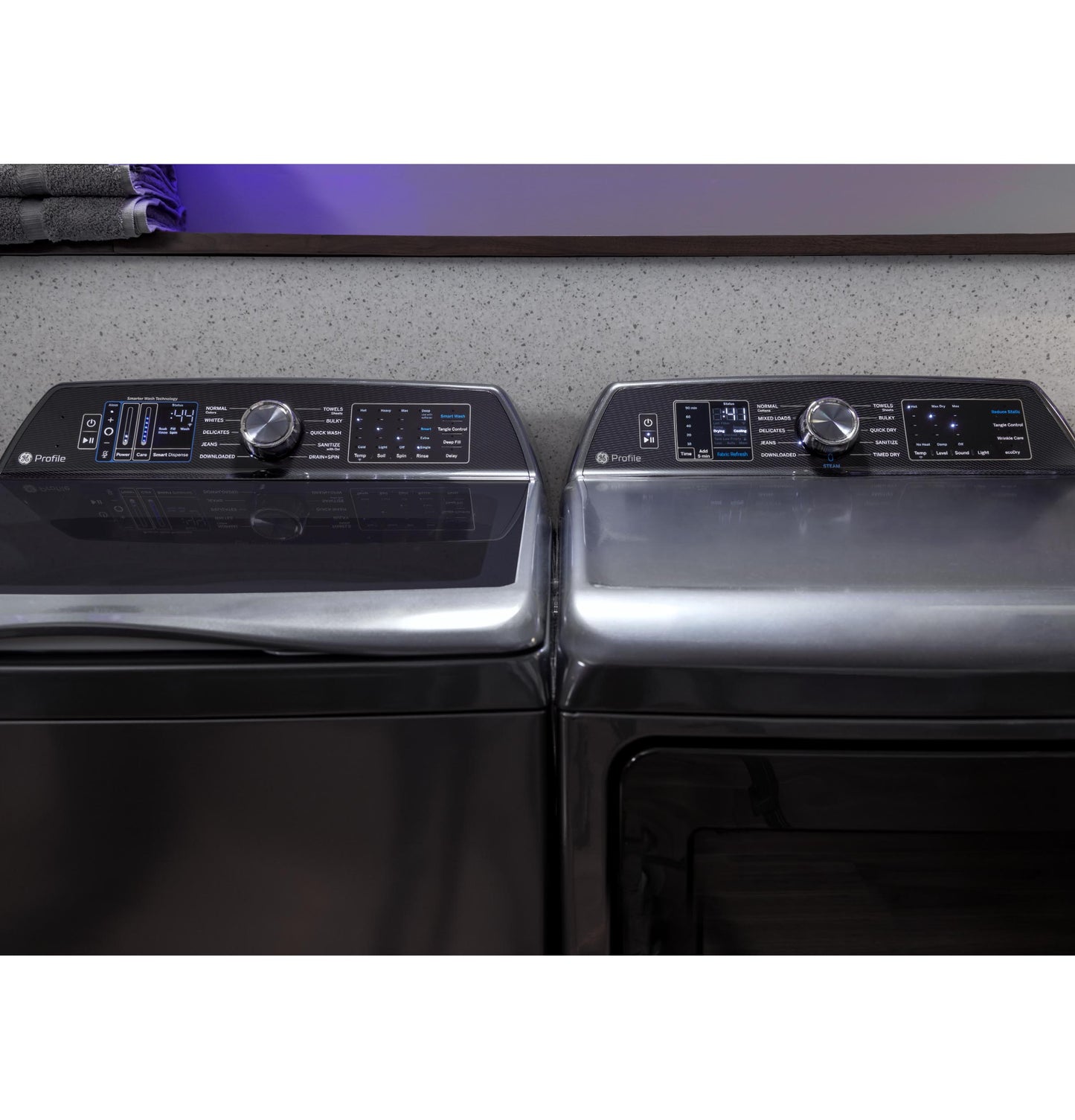 GE Profile™ ENERGY STAR® 7.3 cu. ft. Capacity Smart Gas Dryer with Fabric Refresh