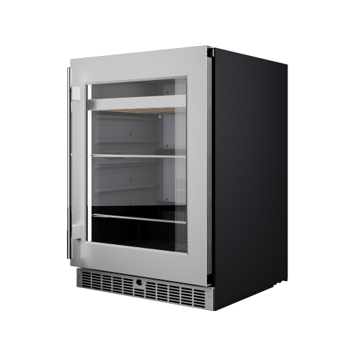 Cellara by Element 24 in., 7 Bottle and 115 Can Single Zone Wine and Beverage Cooler - EBS24BES