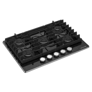 30" Gas-on-Glass Cooktop