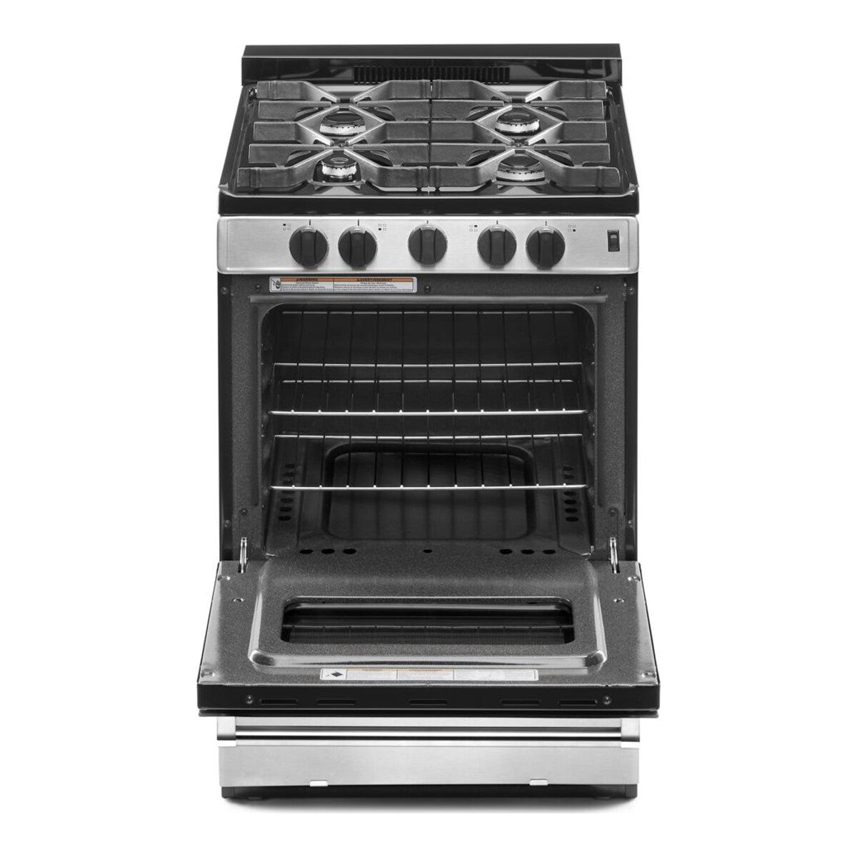 24-inch Freestanding Gas Range with Sealed Burners