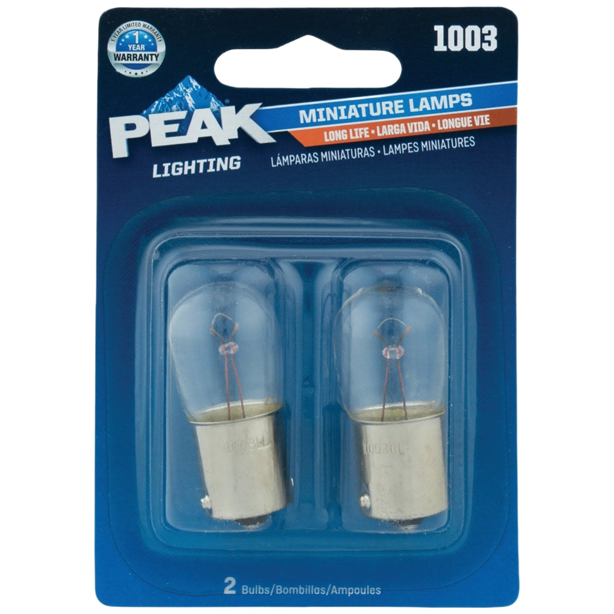 Automotive miniature replacement bulbs 12.8V 2-pack for vehicle lighting under $50 automotive collection