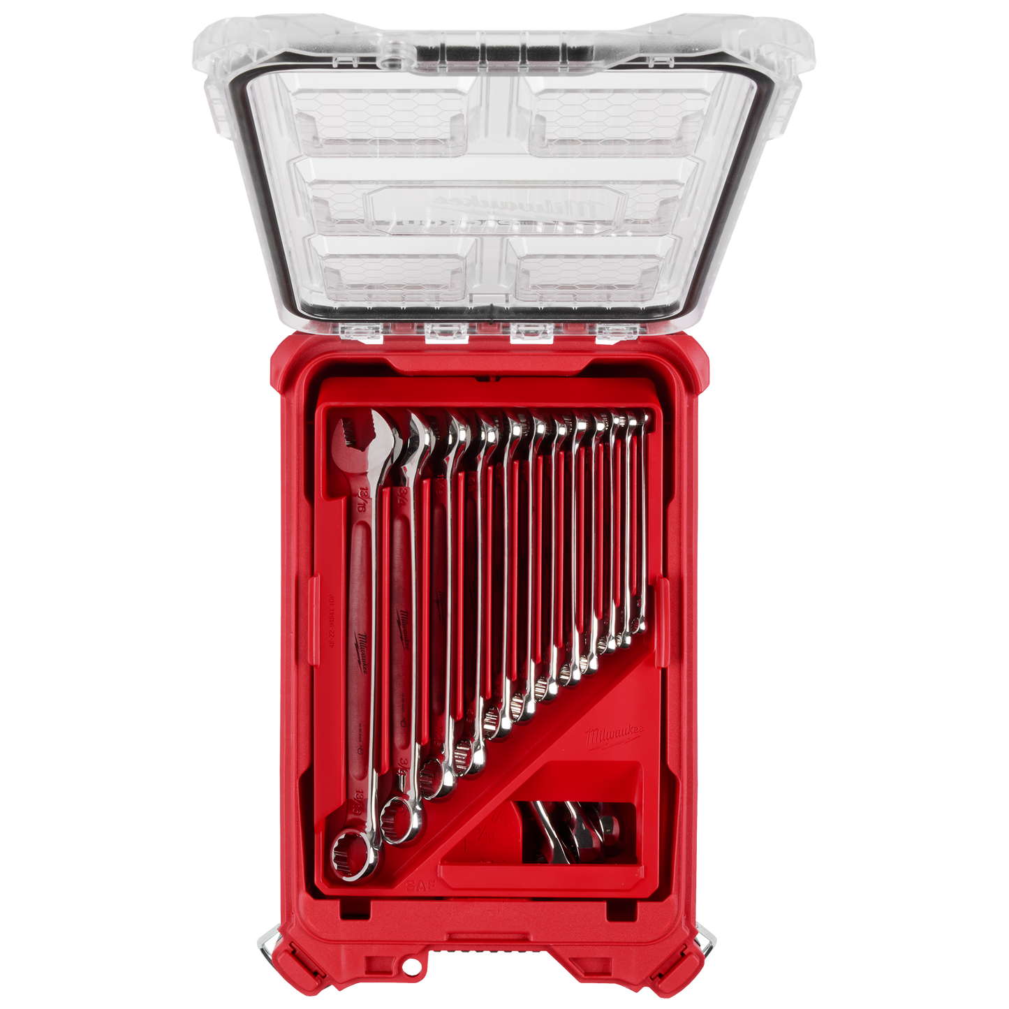 Milwaukee 15pc SAE Combination Wrench Set with PACKOUT™ Compact Organizer