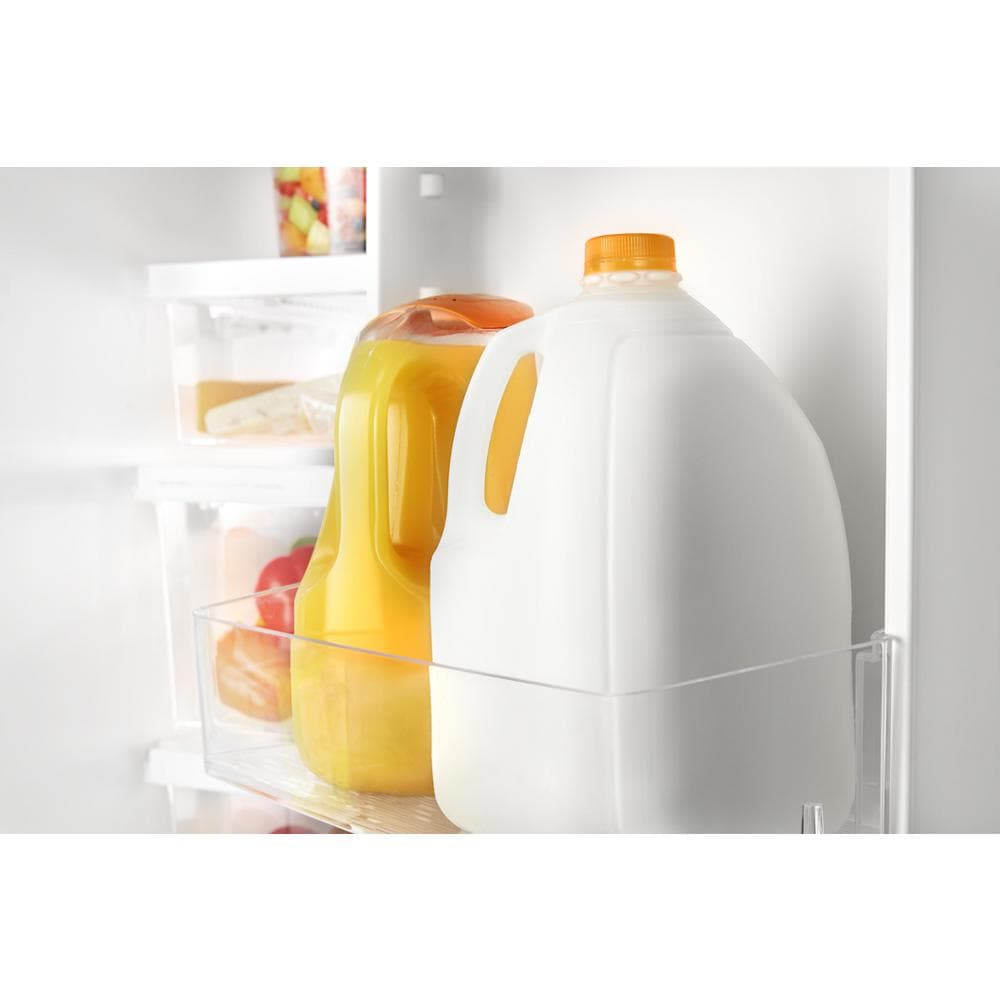 36-Inch Wide Side-by-Side Refrigerator with Exterior Ice and Water Dispenser - 25 Cu. Ft.