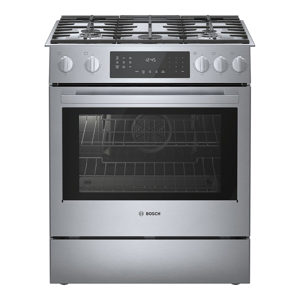 Benchmark™, Gas Slide-in Range, 30'', Stainless Steel