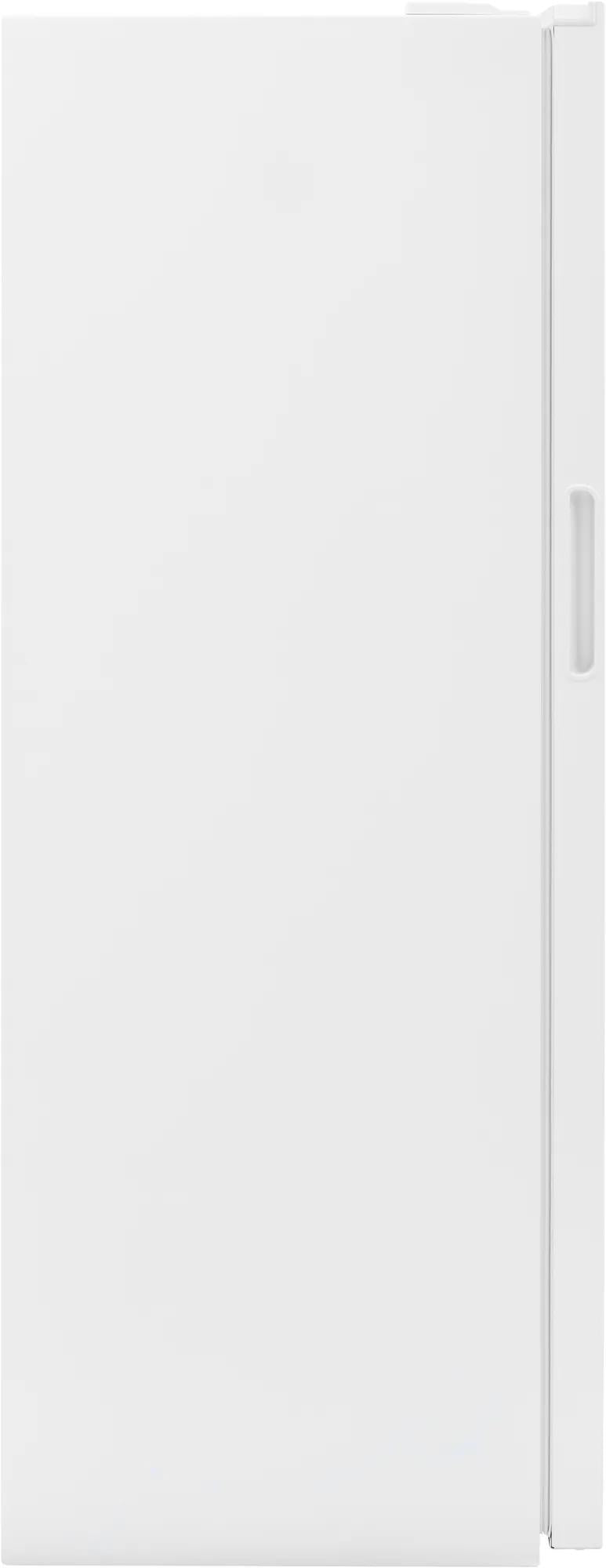 Tall white upright freezer with a flush door and integrated handle, designed for Freezers & Ice Makers, Kitchen & Kitchenware, All Products, and Appliances collections.