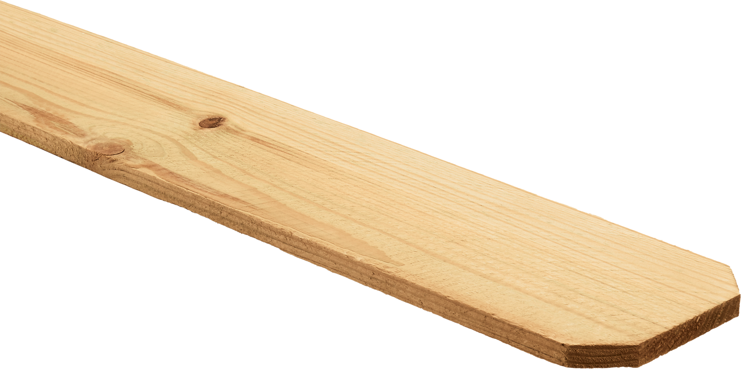 Forest Products Group 5/8x6x6' Rough Cedar Picket Fence Board