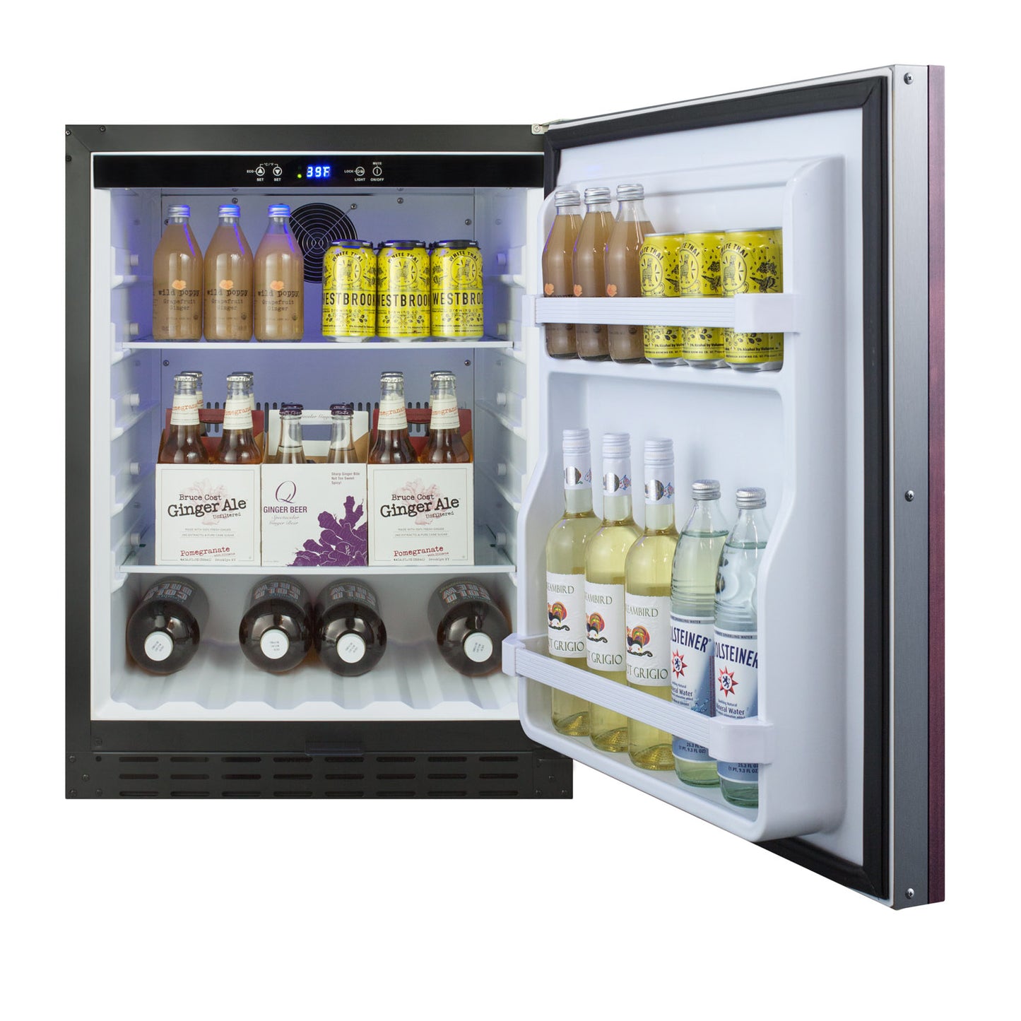 24" Wide Built-In All-Refrigerator, ADA Compliant (Panel Not Included)