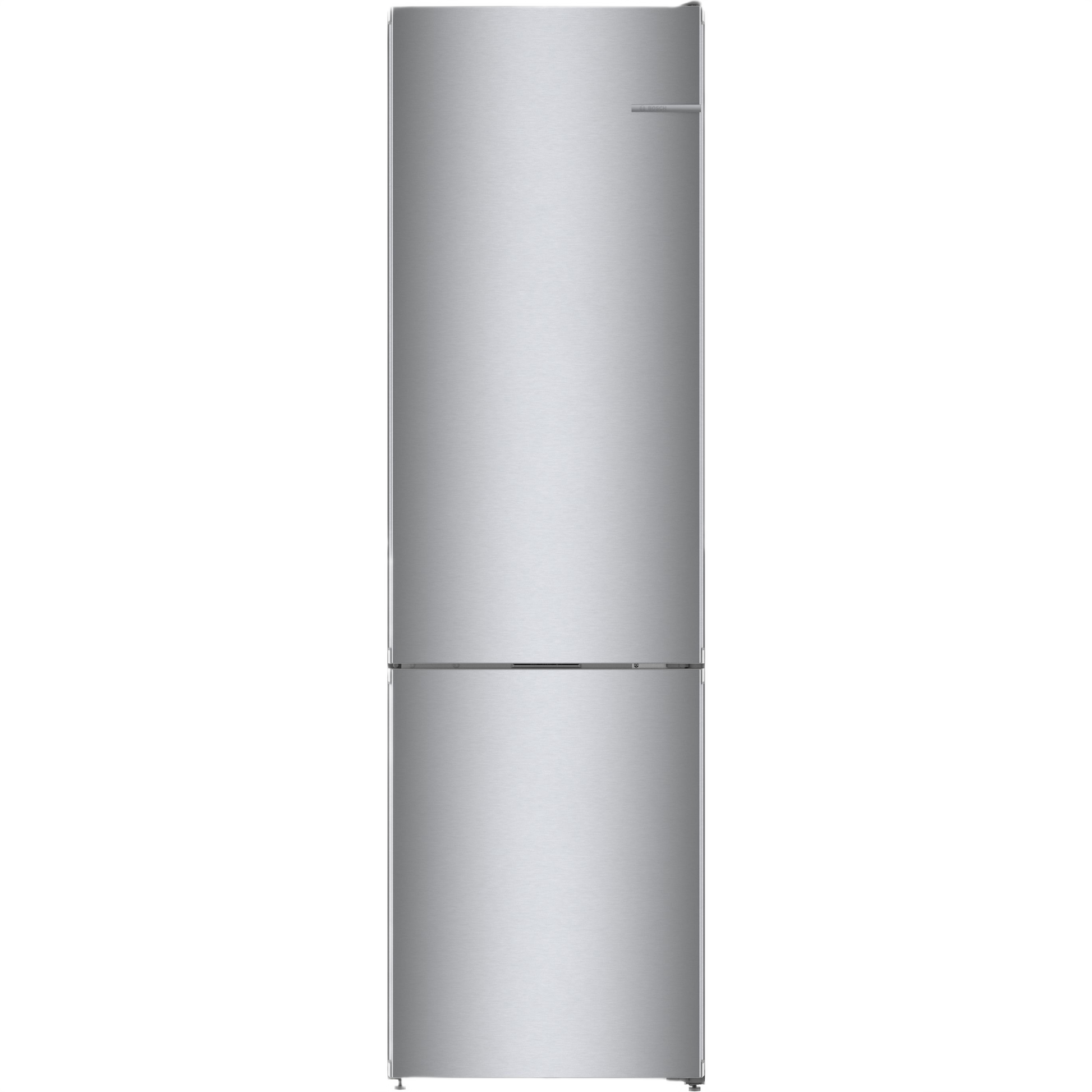 24-inch freestanding bottom freezer refrigerator in stainless steel with anti-fingerprint finish and Total No Frost technology