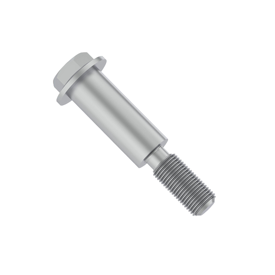 John Deere M110801 M8 X 55 Hexagonal Head Flanged Screw, 4-Pack
