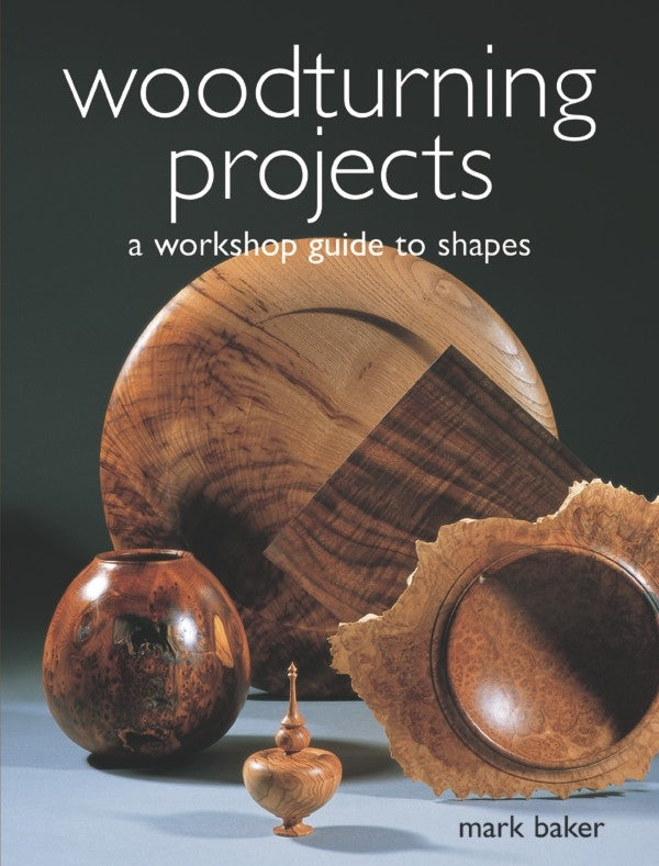 Taunton Wood Turning Projects book cover featuring polished wooden bowls and vessels for home improvement tools and crafts.