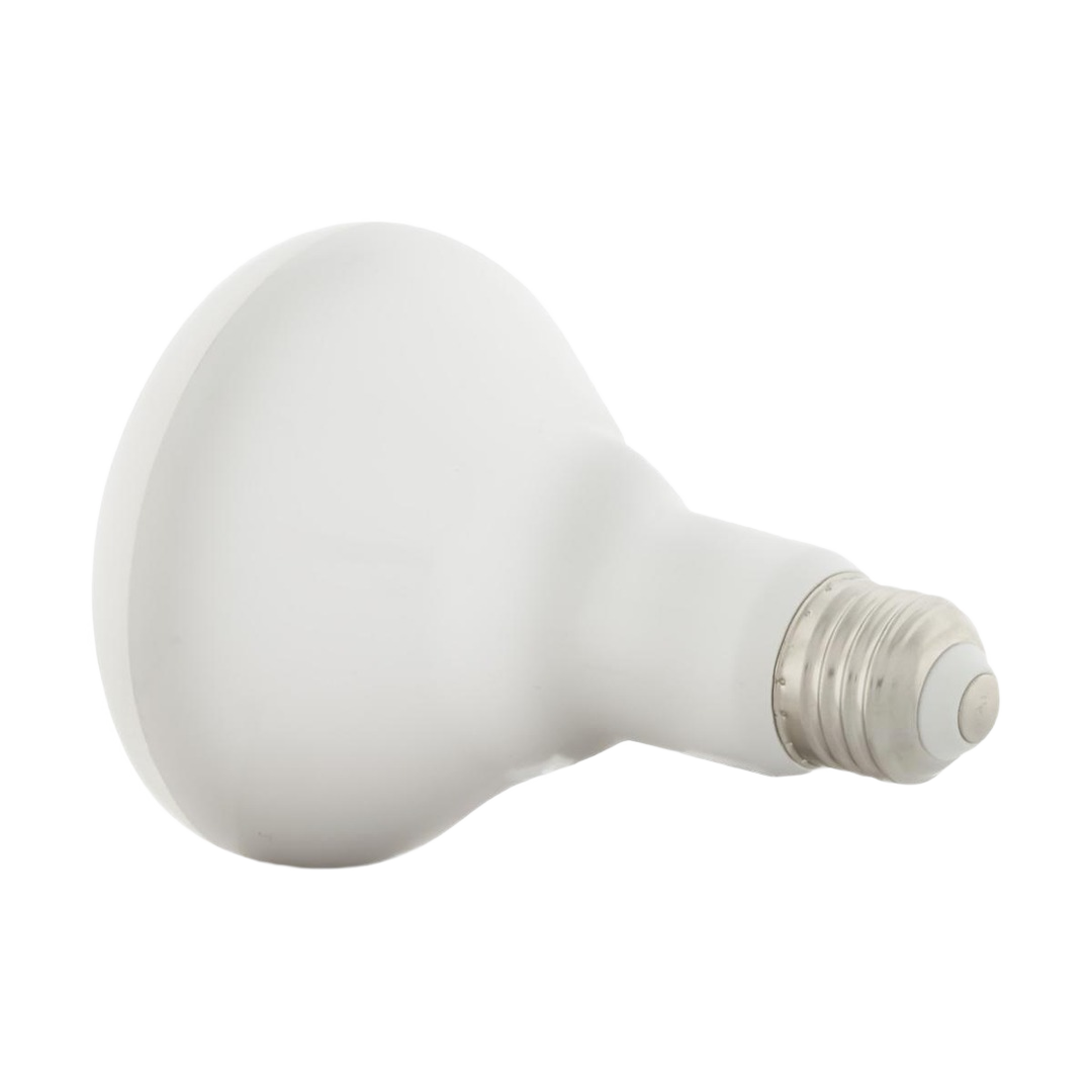White BR30 LED smart bulb with Wi-Fi color changing for home lighting in electrical and home improvement collections