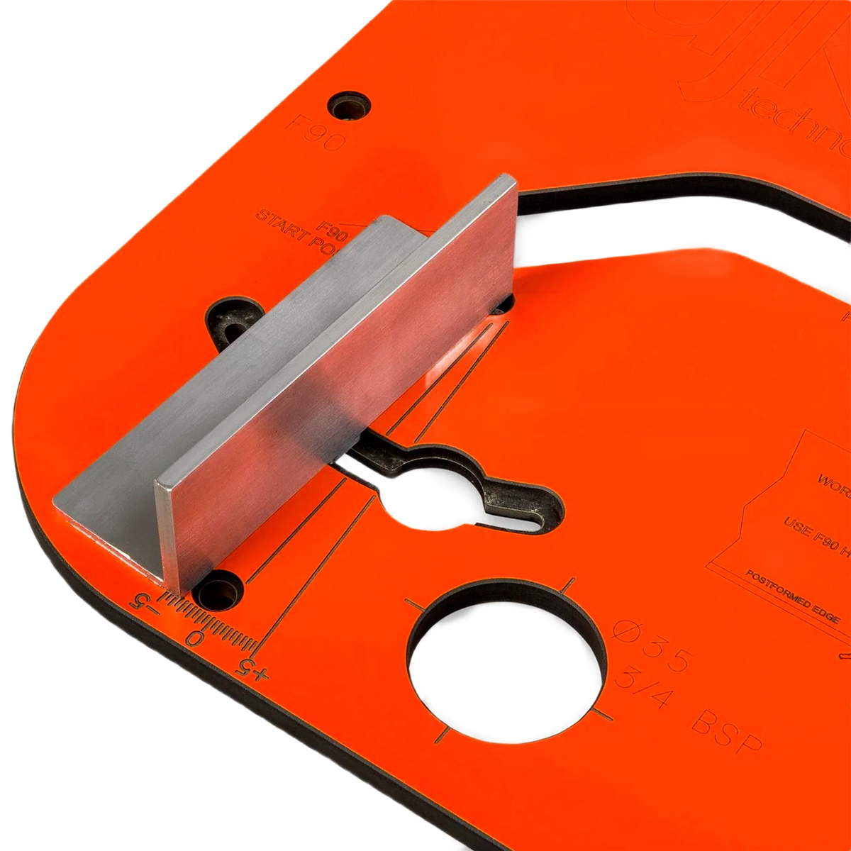 UJK Angle Adjustment Plate For Worktop Jigs