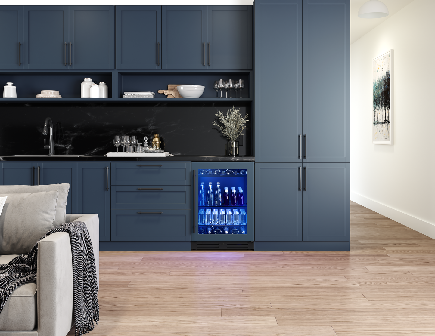 Beverage Center 24", Reversible Single Zone