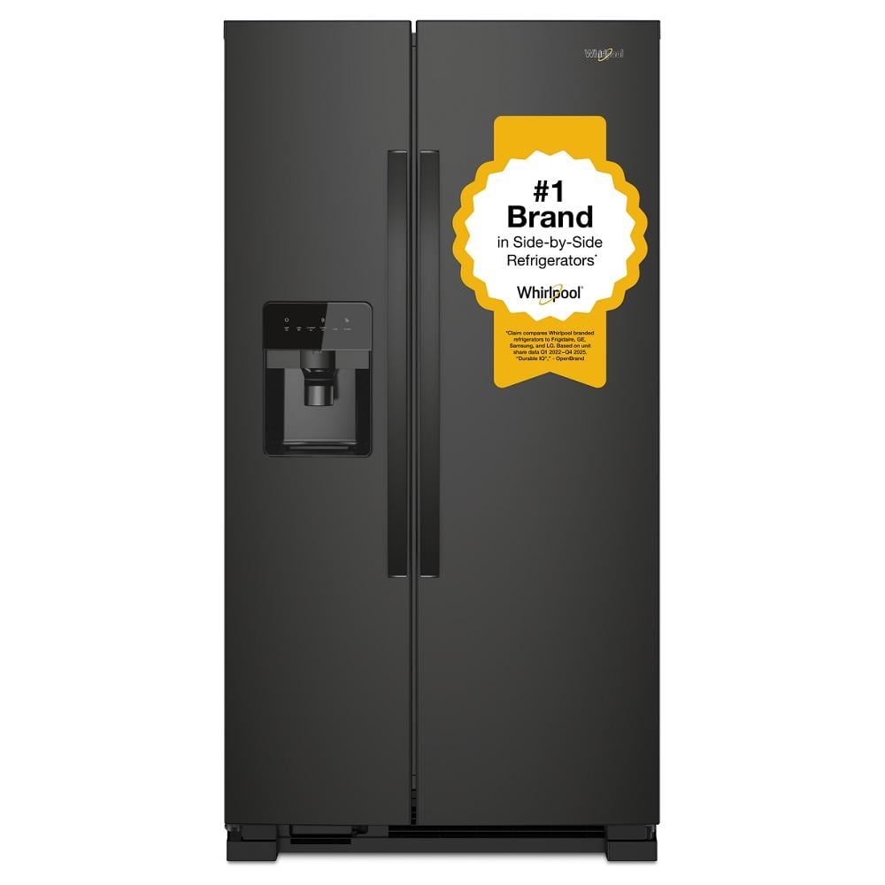 33-inch Wide Side-by-Side Refrigerator - 21 cu. ft.