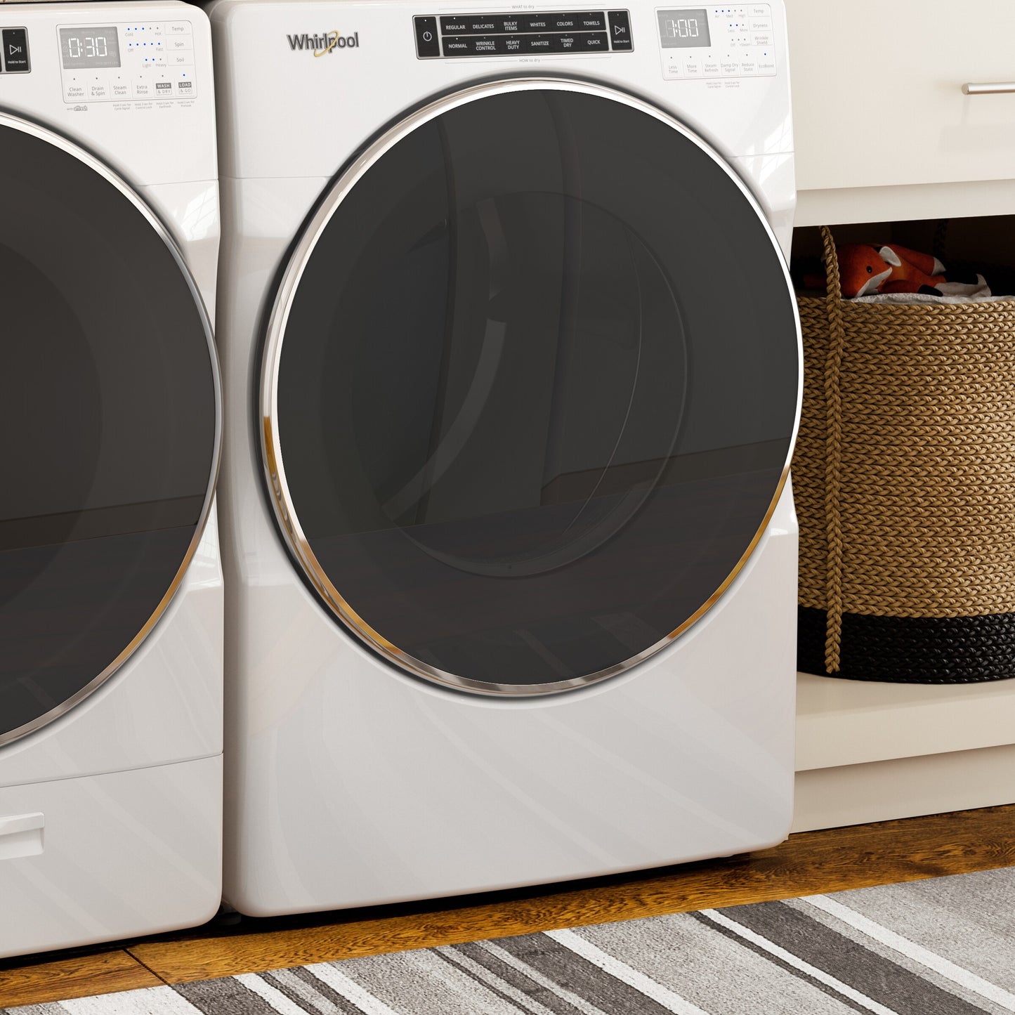 7.4 cu. ft. Front Load Electric Dryer with Steam Cycles