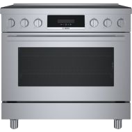 800 Series, Induction freestanding range, 36'', Stainless Steel
