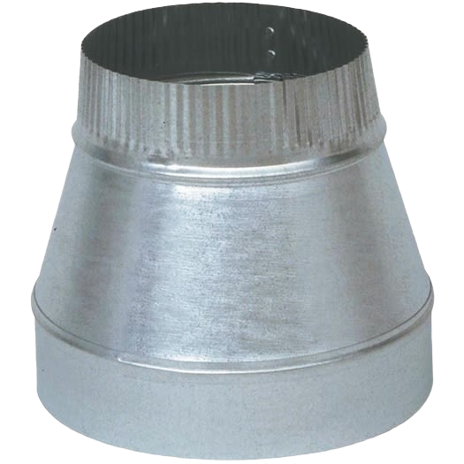 Imperial 24 Gauge 4" x 3" Galvanized Reducer